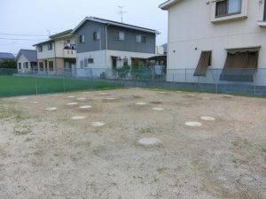 妹尾モデル…地盤改良工事完了！