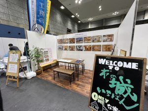 「家づくりフェス」木の城ブース完成♡